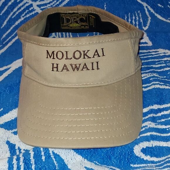 Molokai Hawaii Visor Hat - Picture 2 of 7